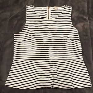J Crew Peplum Tank Top